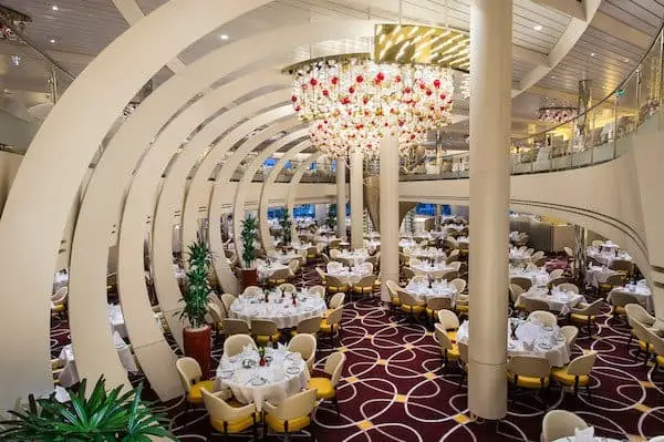 dining room koningsdam holland america