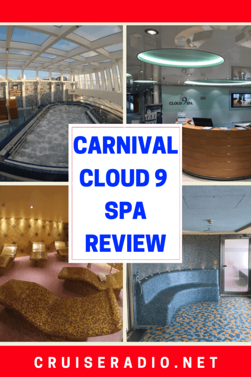 Review Carnival Breeze Cloud 9 Spa