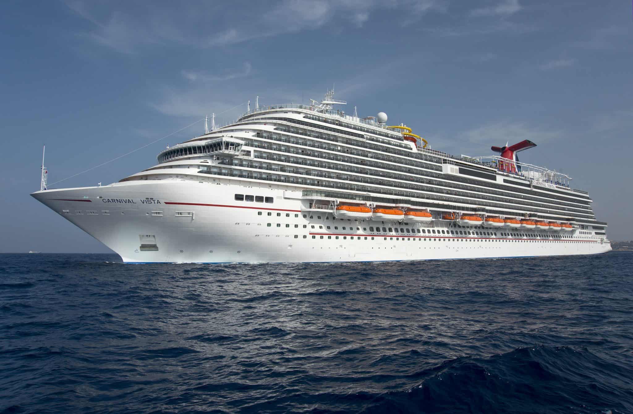 Carnival Vista sailing