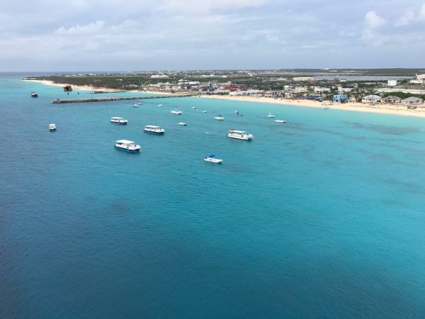 grand turk blue sea