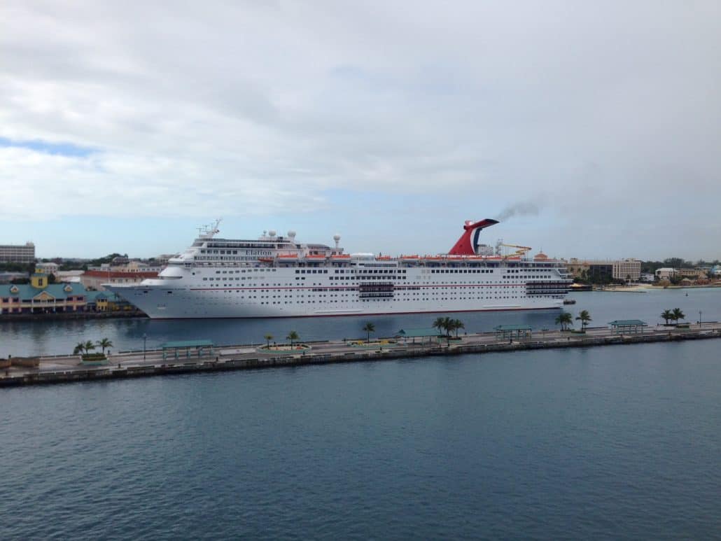 CARNIVAL ELATION DOCKED IN NASSAU