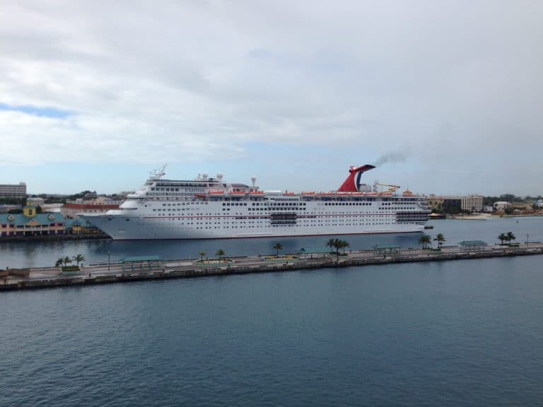 CARNIVAL ELATION DOCKED IN NASSAU