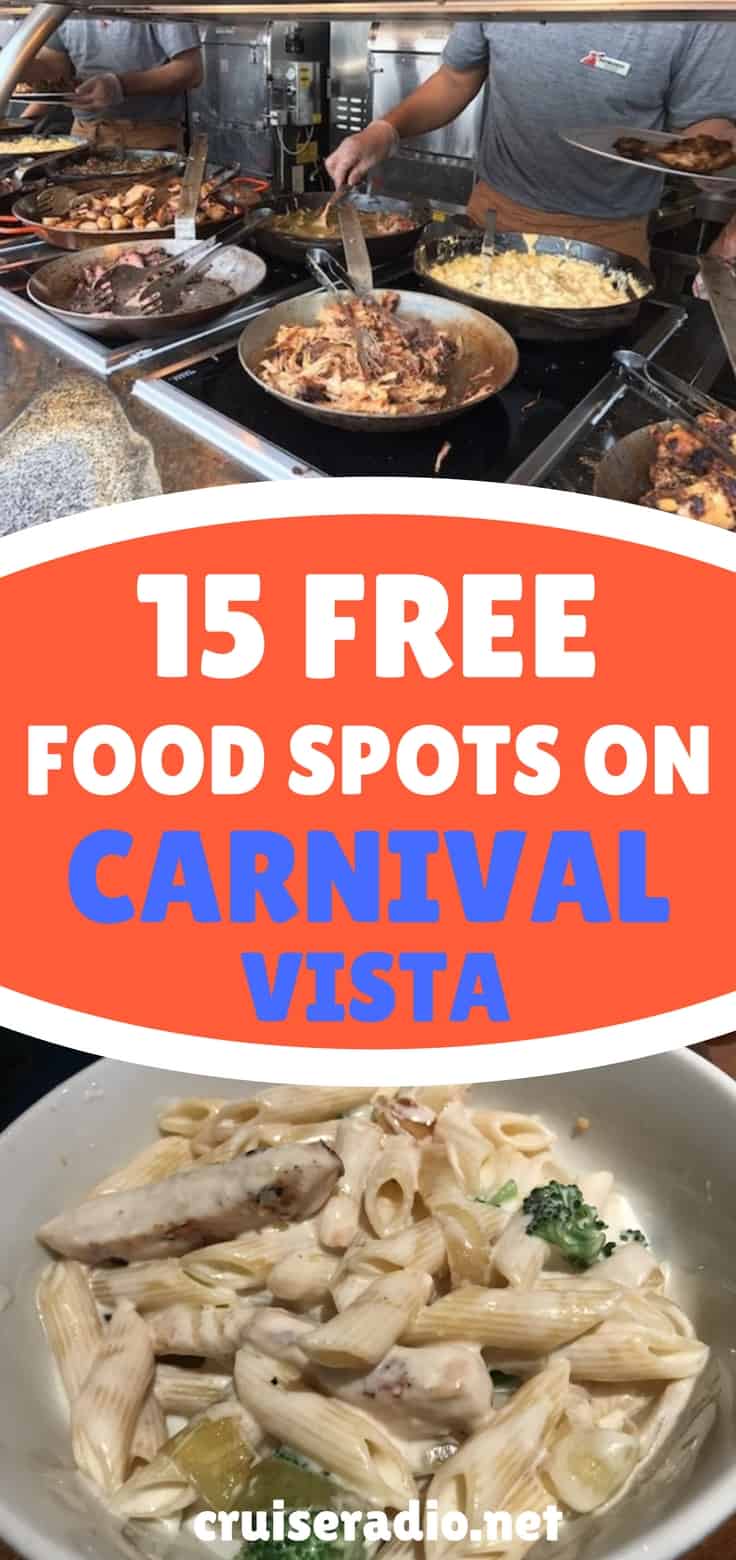 Free food spots on Carnival