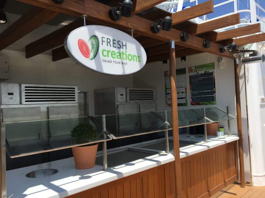 Carnival Vista Fresh Creations Salad Bar 