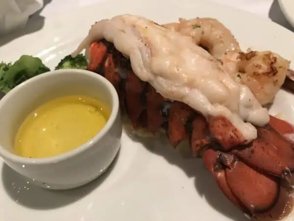 Carnival Vista lobster