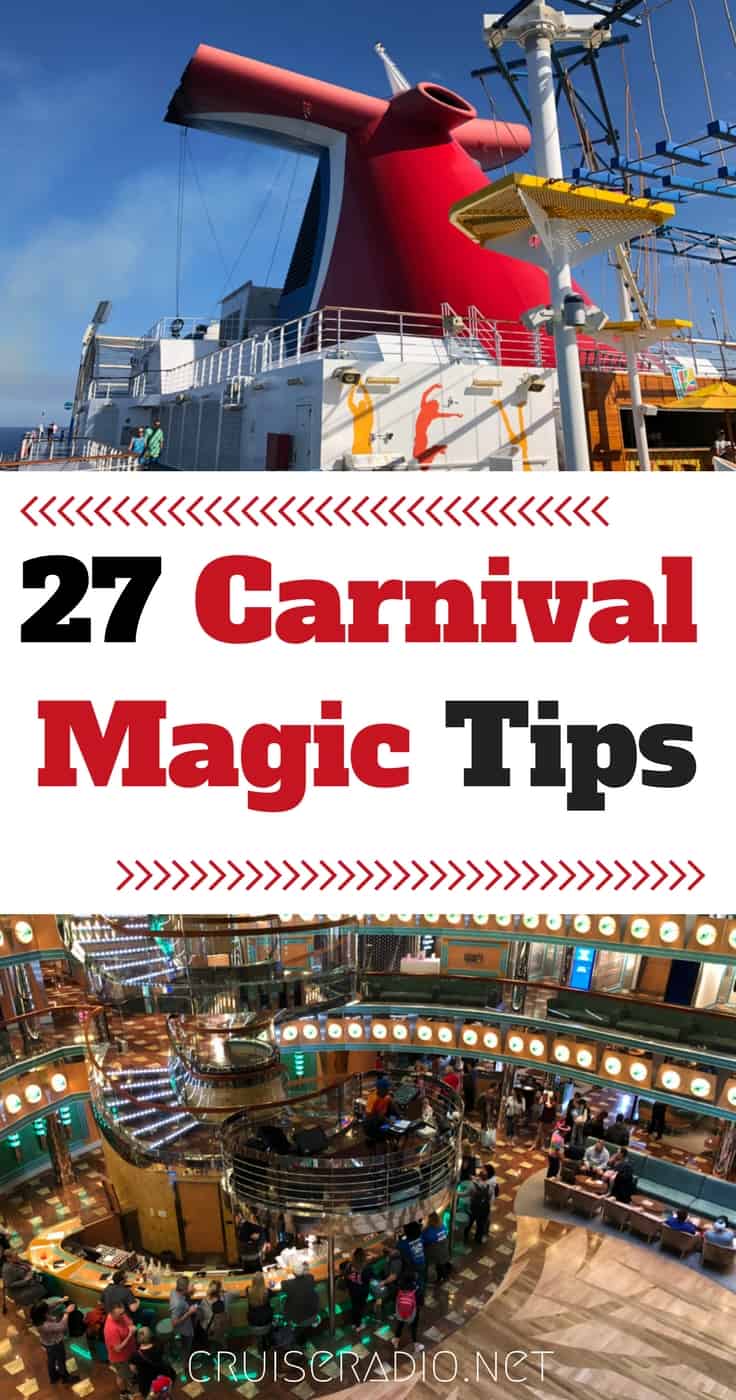 Carnival Magic tips and tricks