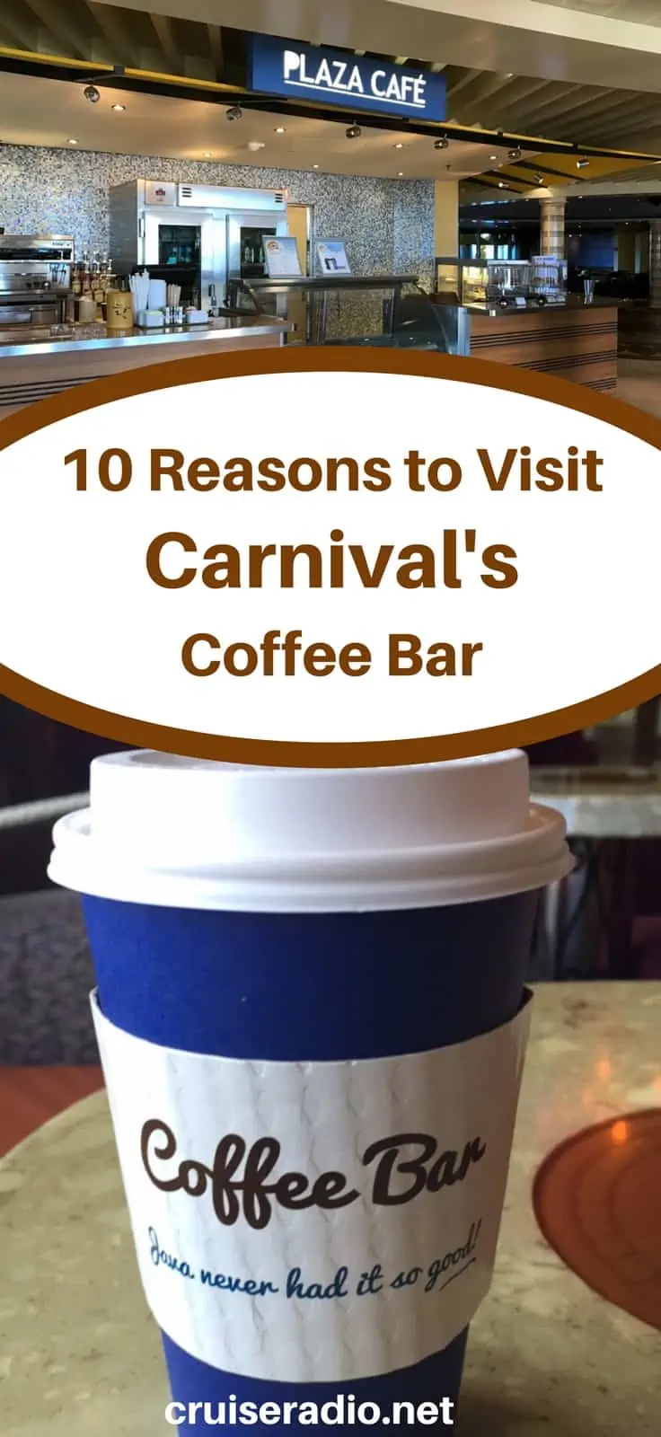 10 Reasons to Visit Carnival's Coffee Bar