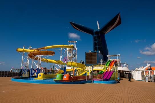 Carnival Paradise new water park