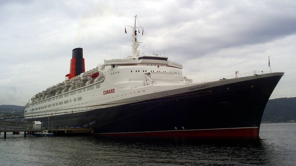 RMS Queen Elizabeth 2 Trondheim