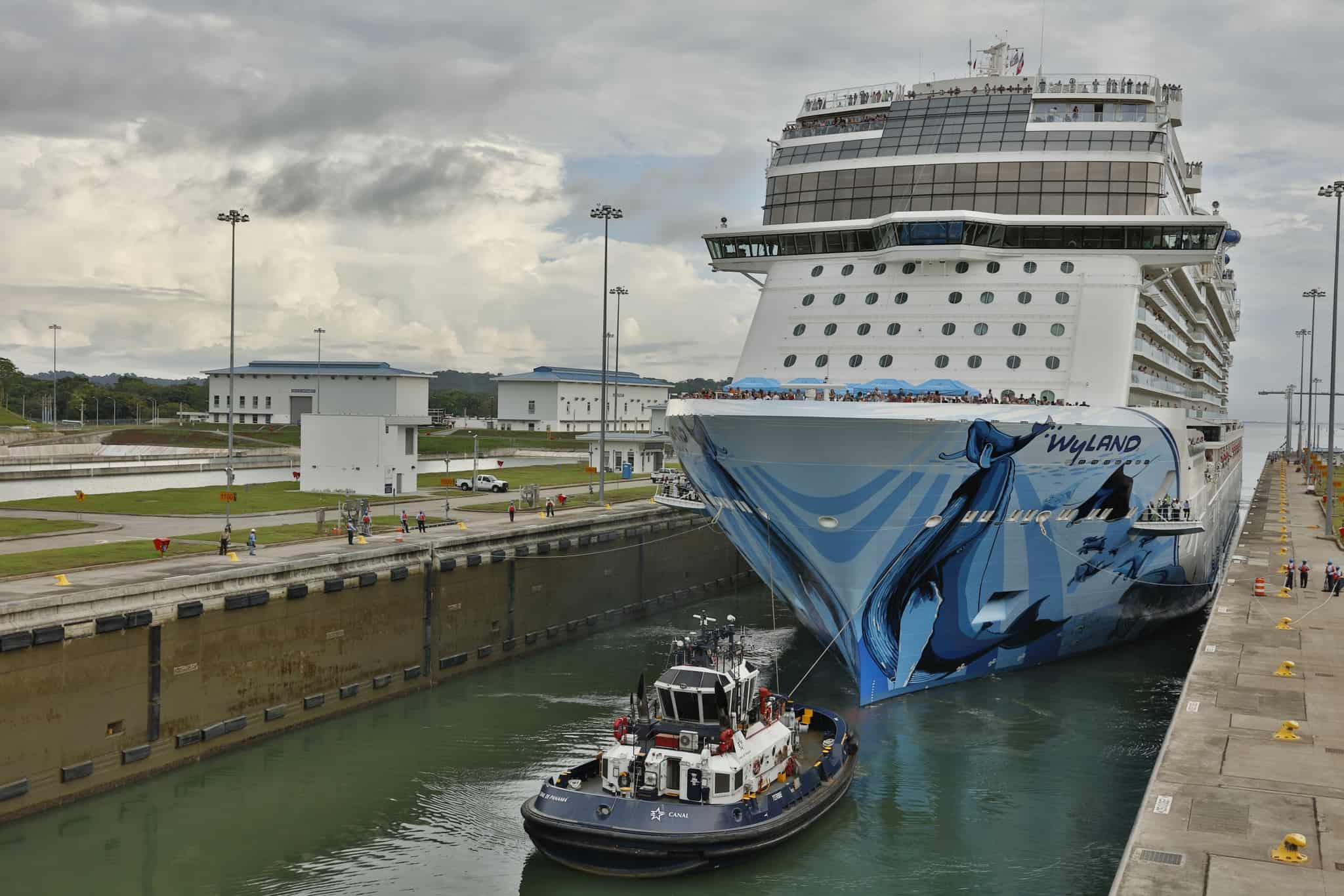 Norwegian Bliss is Largest Cruise Ship to Cross the Panama Canal