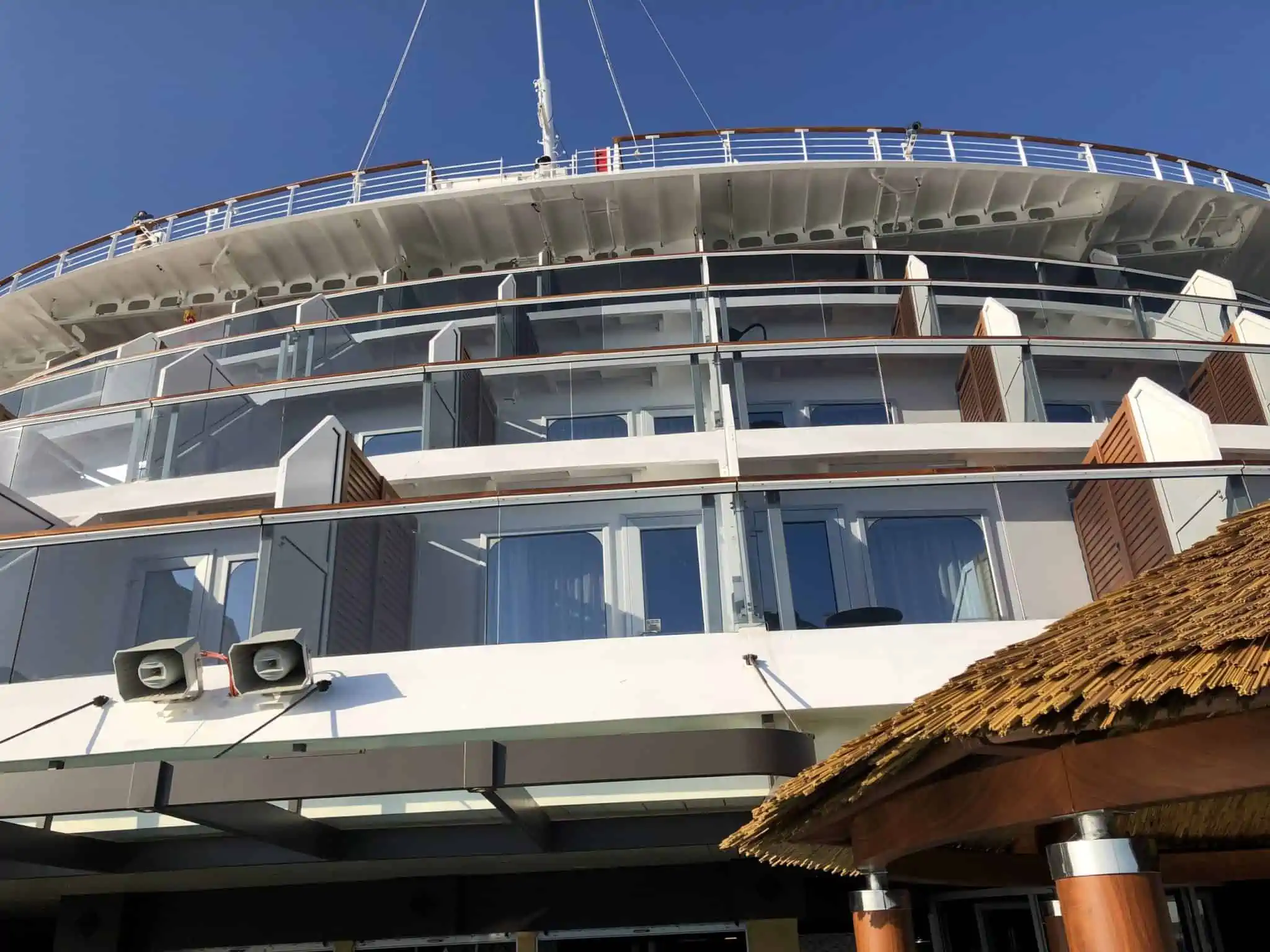 Aft View Extended Balcony Carnival Sunshine - ioy6s77