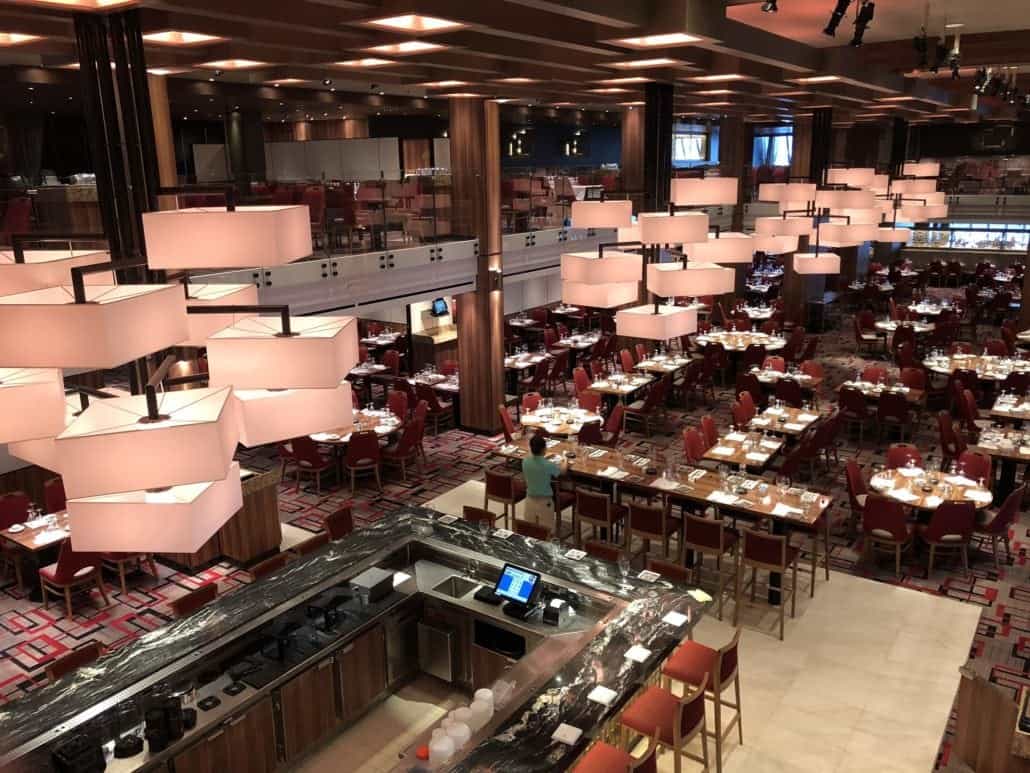 carnival horizon reflections dining room