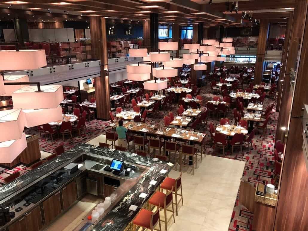 carnival horizon dining room