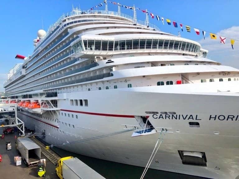 CARNIVAL HORIZON DOCKED NYC