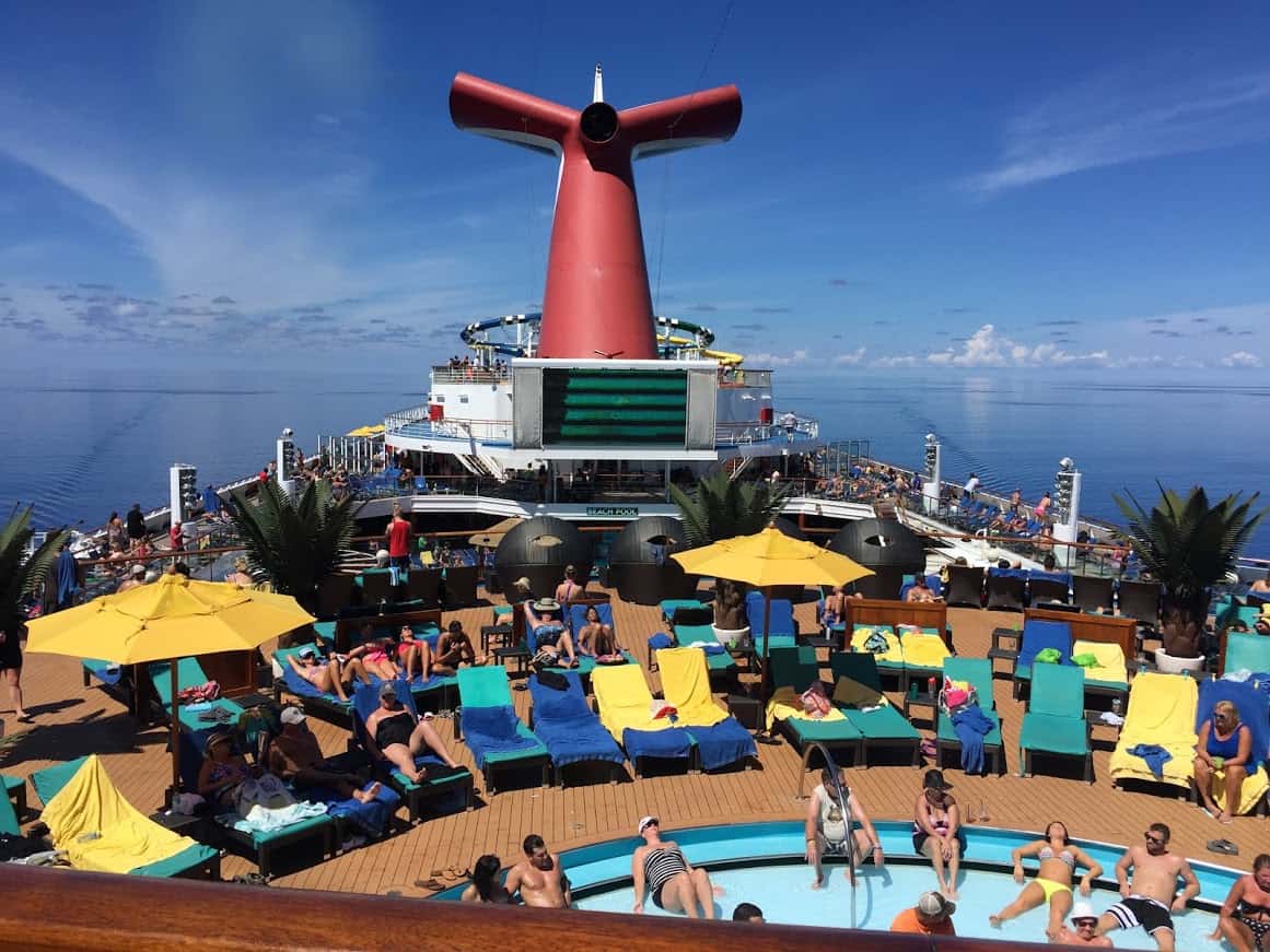 carnival sunshine lido deck