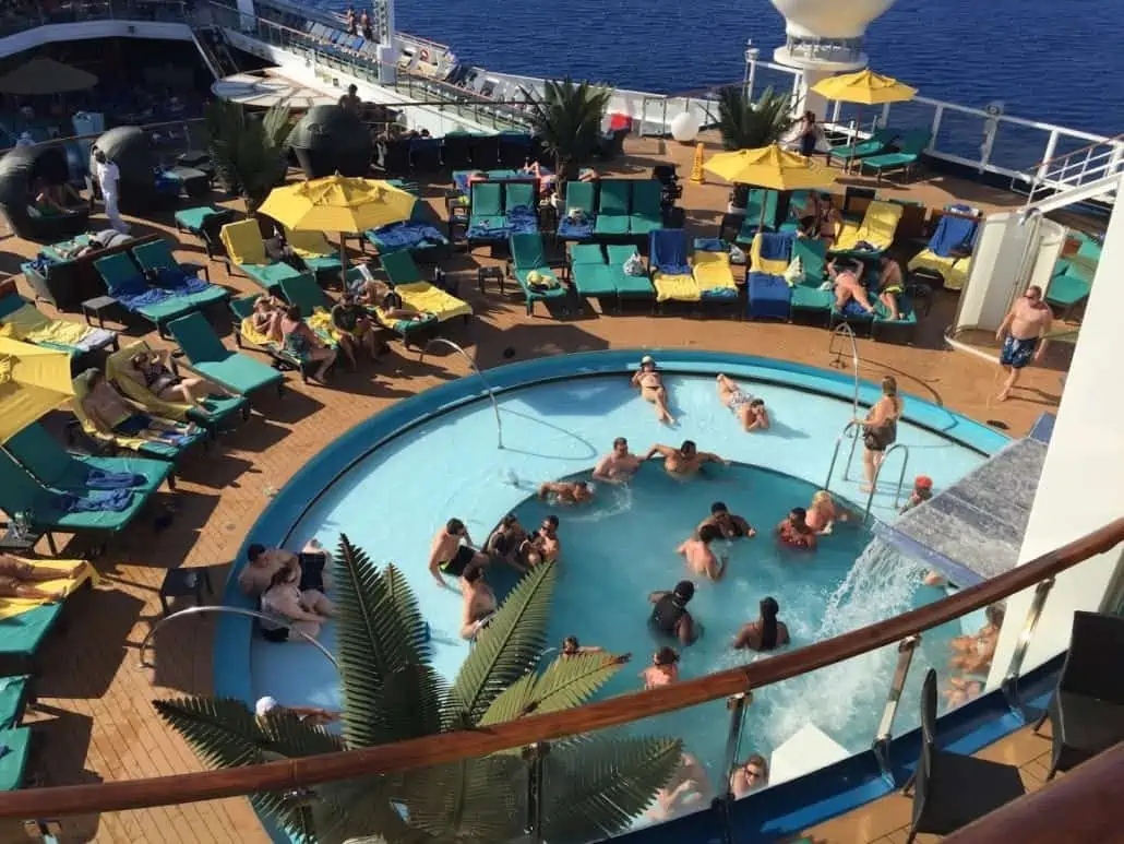 Serenity pool carnival sunshine