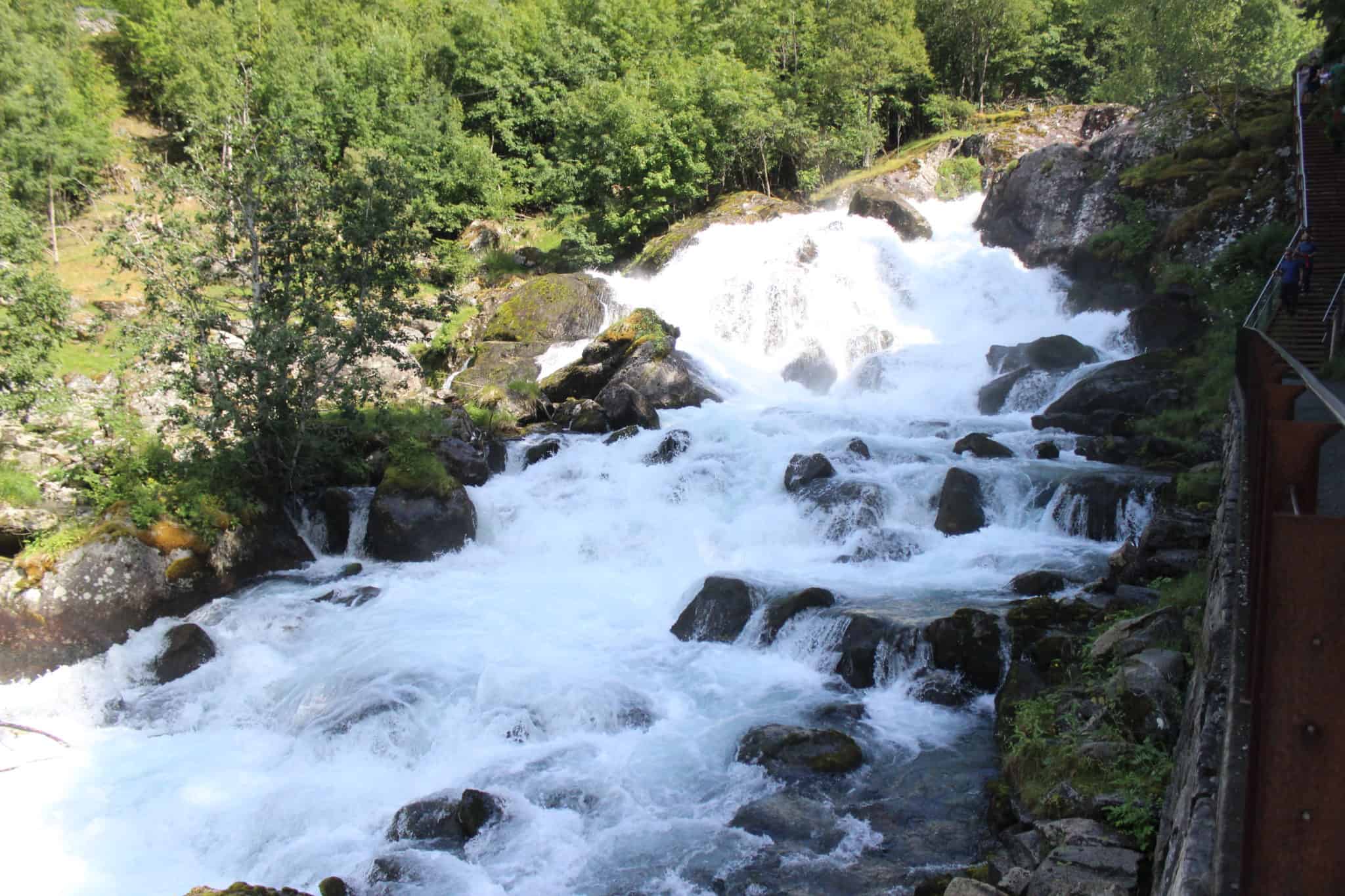 geiranger norway waterfall