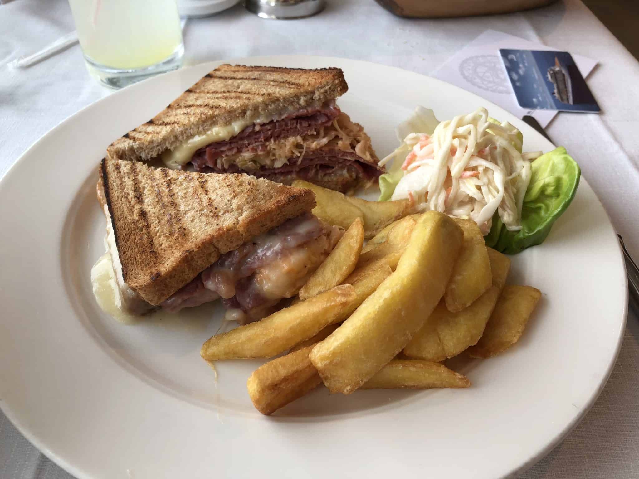 viking sky lunch reuben