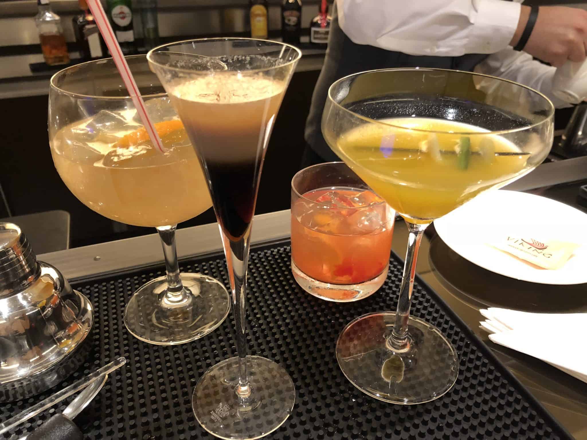 torshaven lounge mixology viking sky