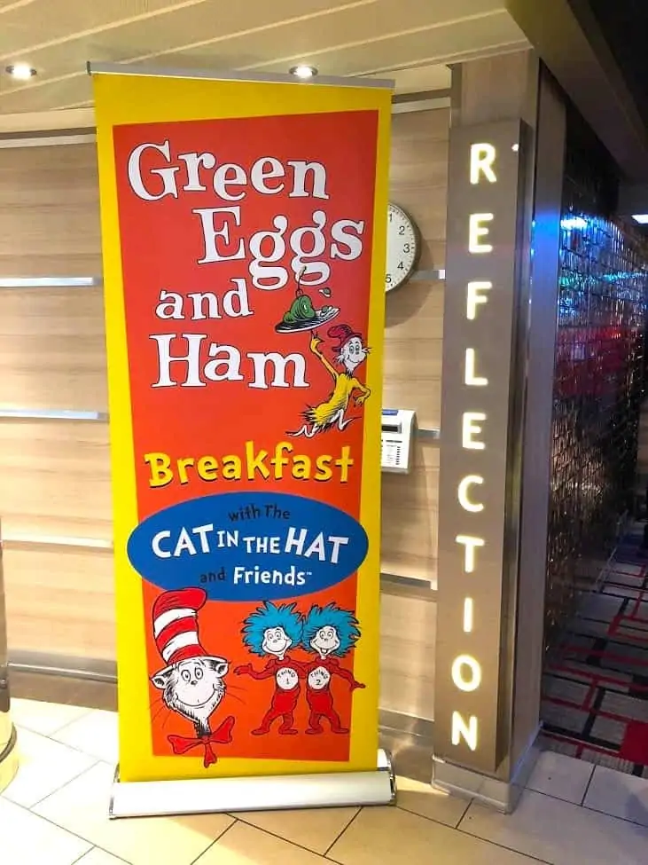 Review: Carnival's Green Eggs and Ham Breakfast