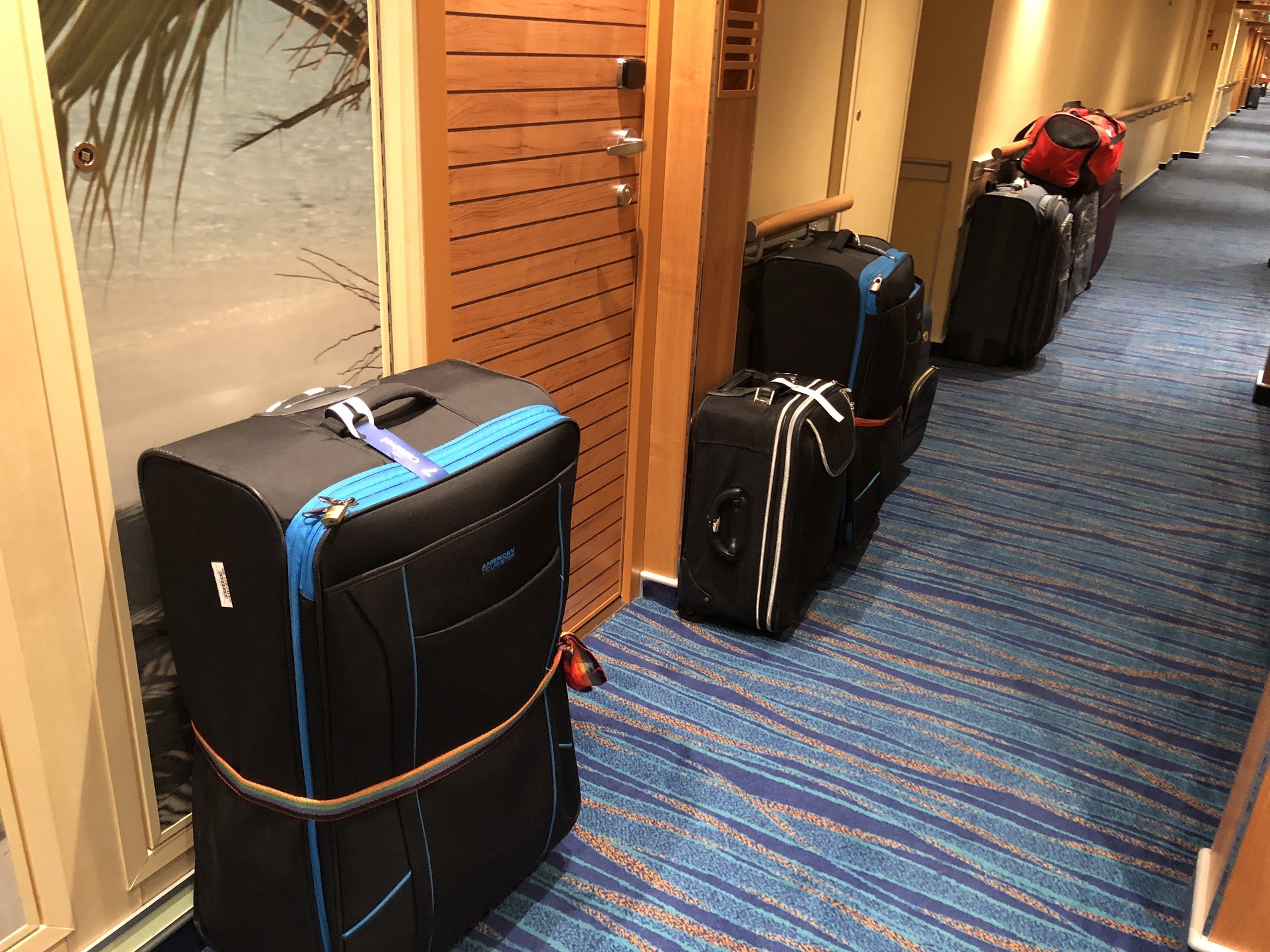 cruise ship luggage