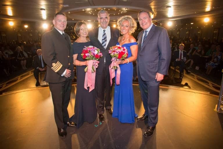 Azamara Pursuit launch event.