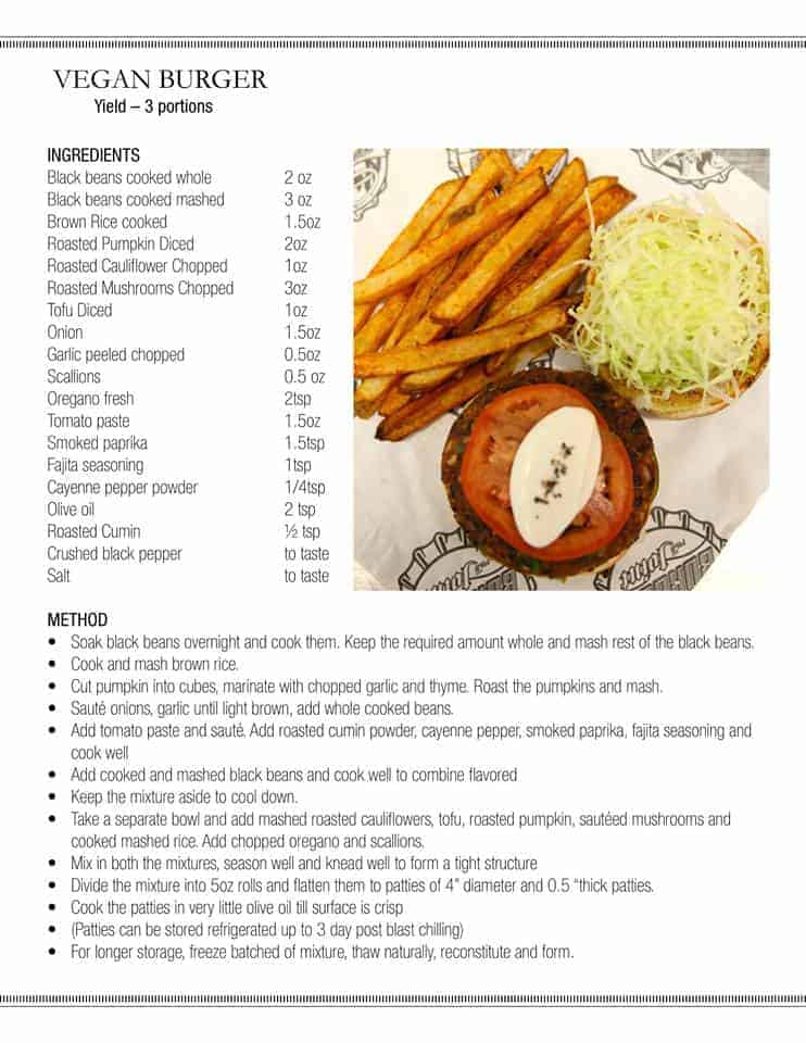 carnival guy's burger vegan recipe