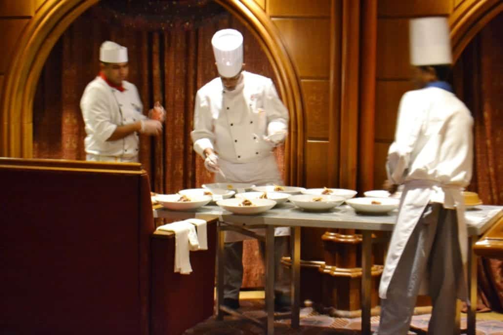 CARNIVAL CRUISE CHEF TABLE