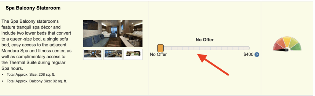 bidding process spa balcony