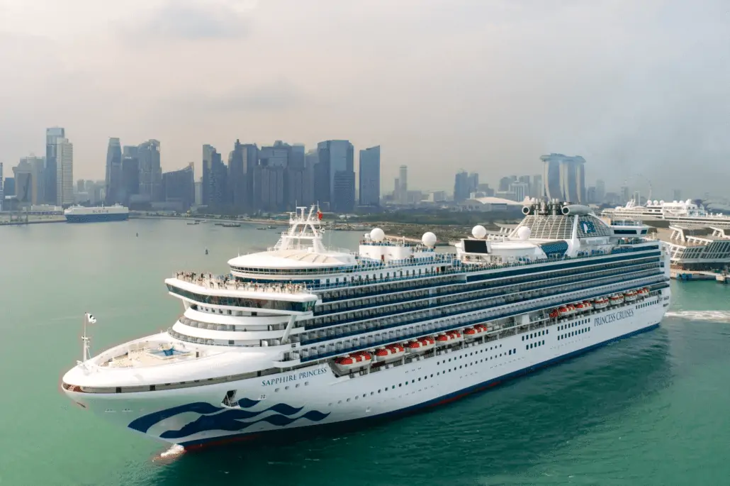 blue sapphire cruise ship itinerary 2023