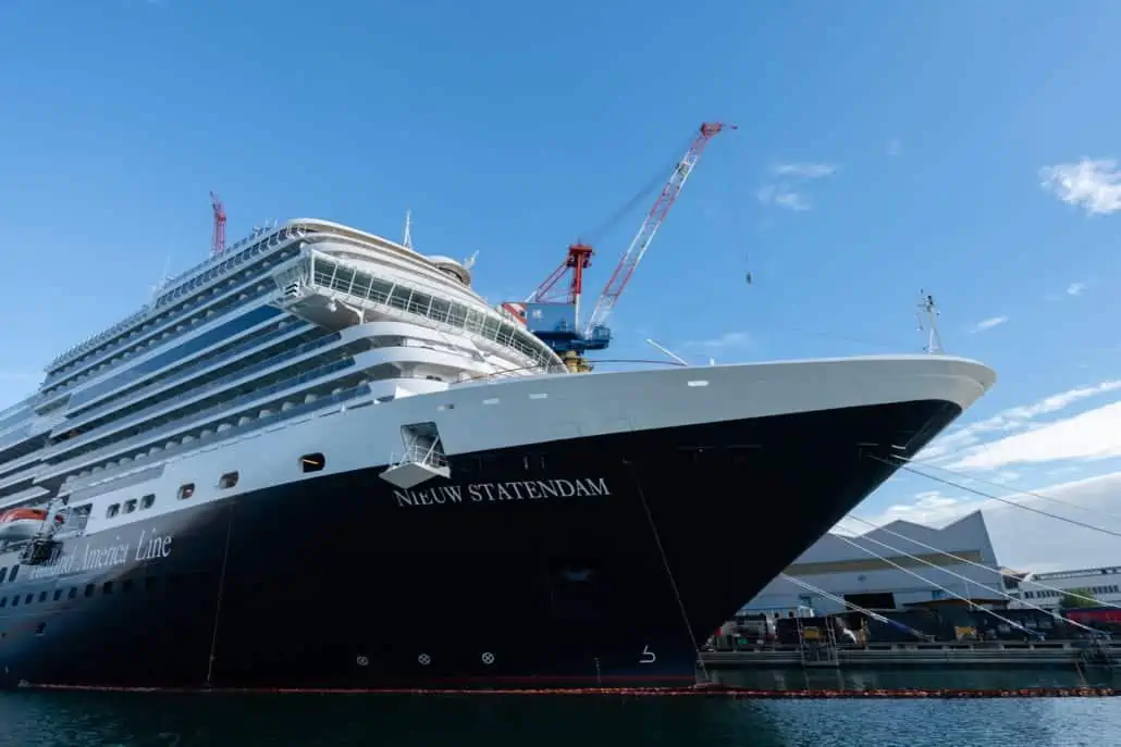 Nieuw Statendam in Fincantieri Shipyard