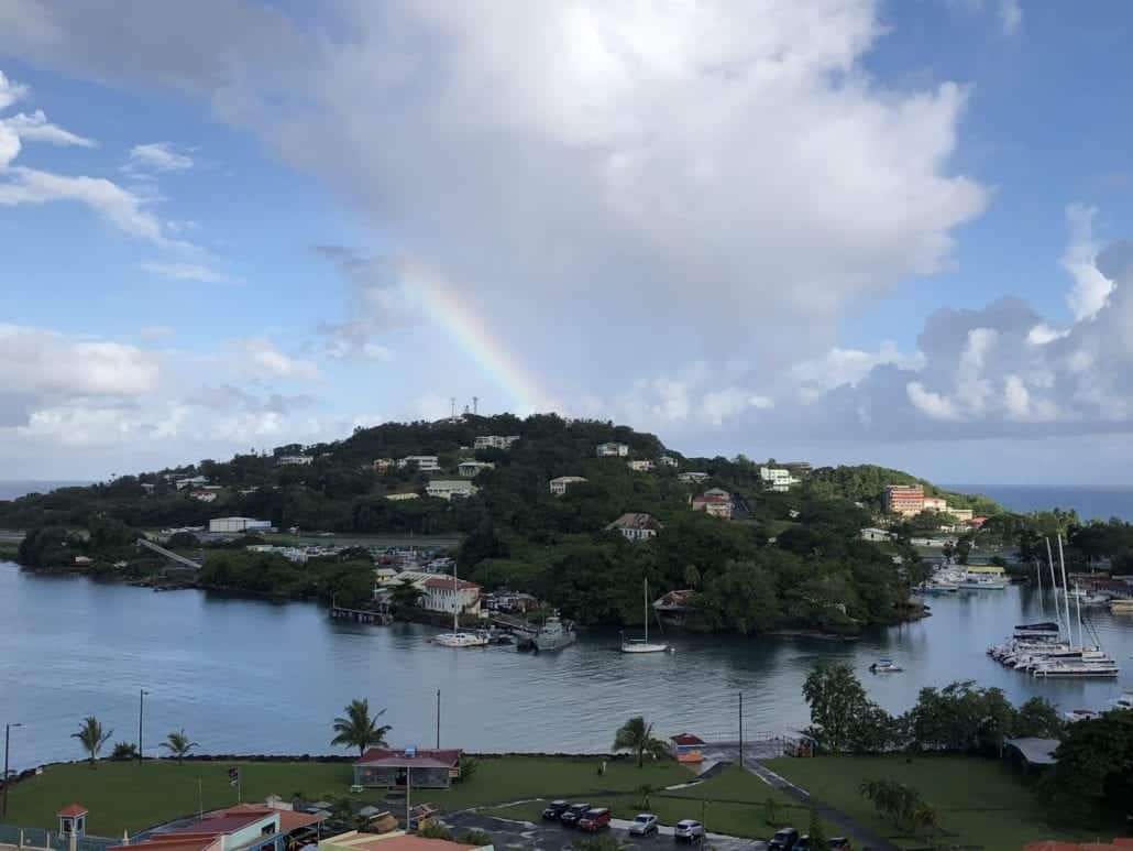 st lucia rainbow