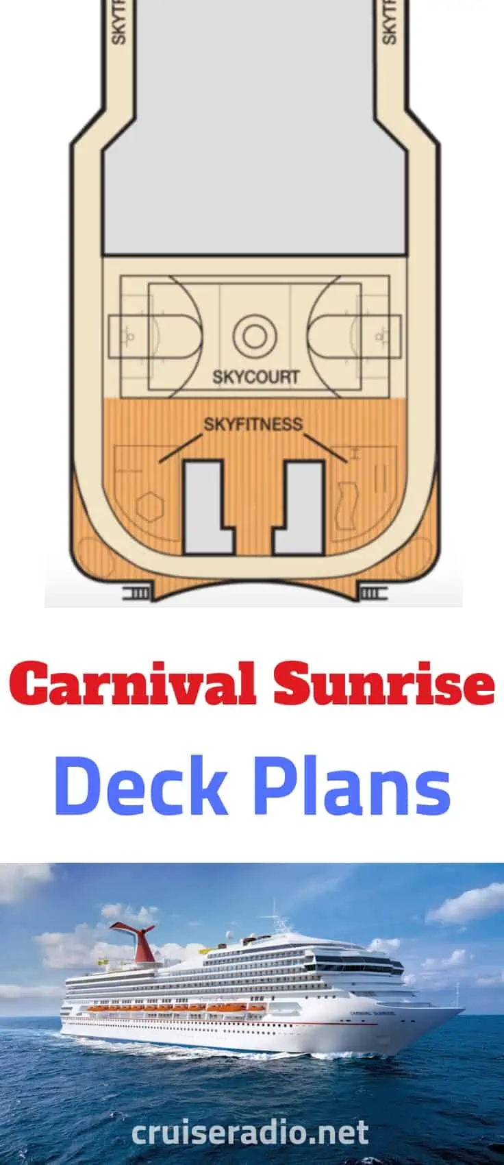 carnival sunrise room map