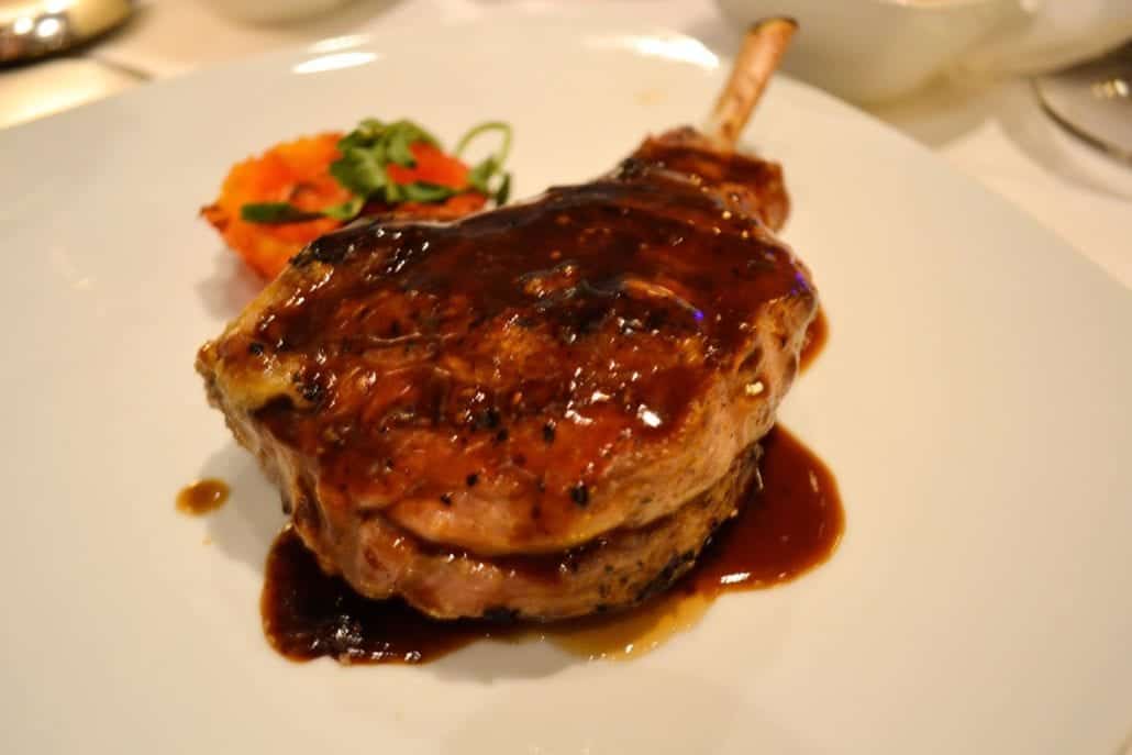 bone-in veal chop