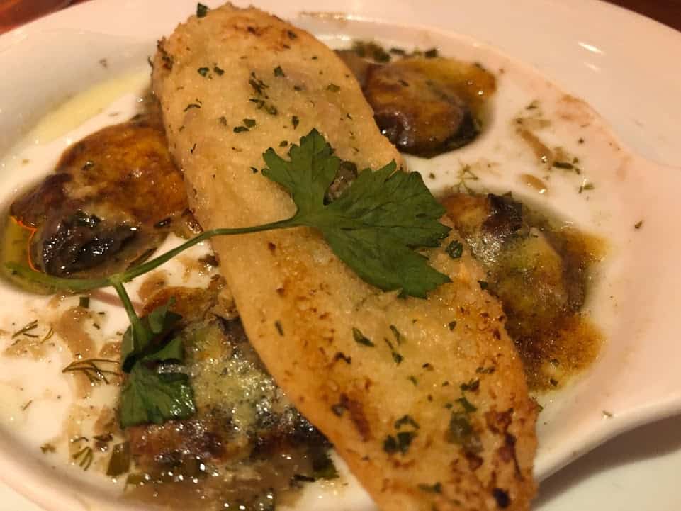 carnival cruise line escargot