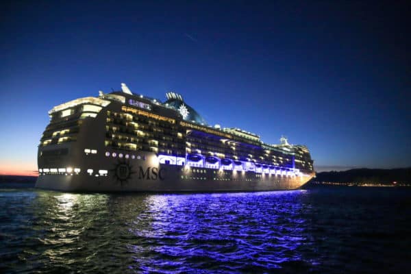 MSC Magnifica departs Marseilles en route for her 2019 World Cruise e1546970215878