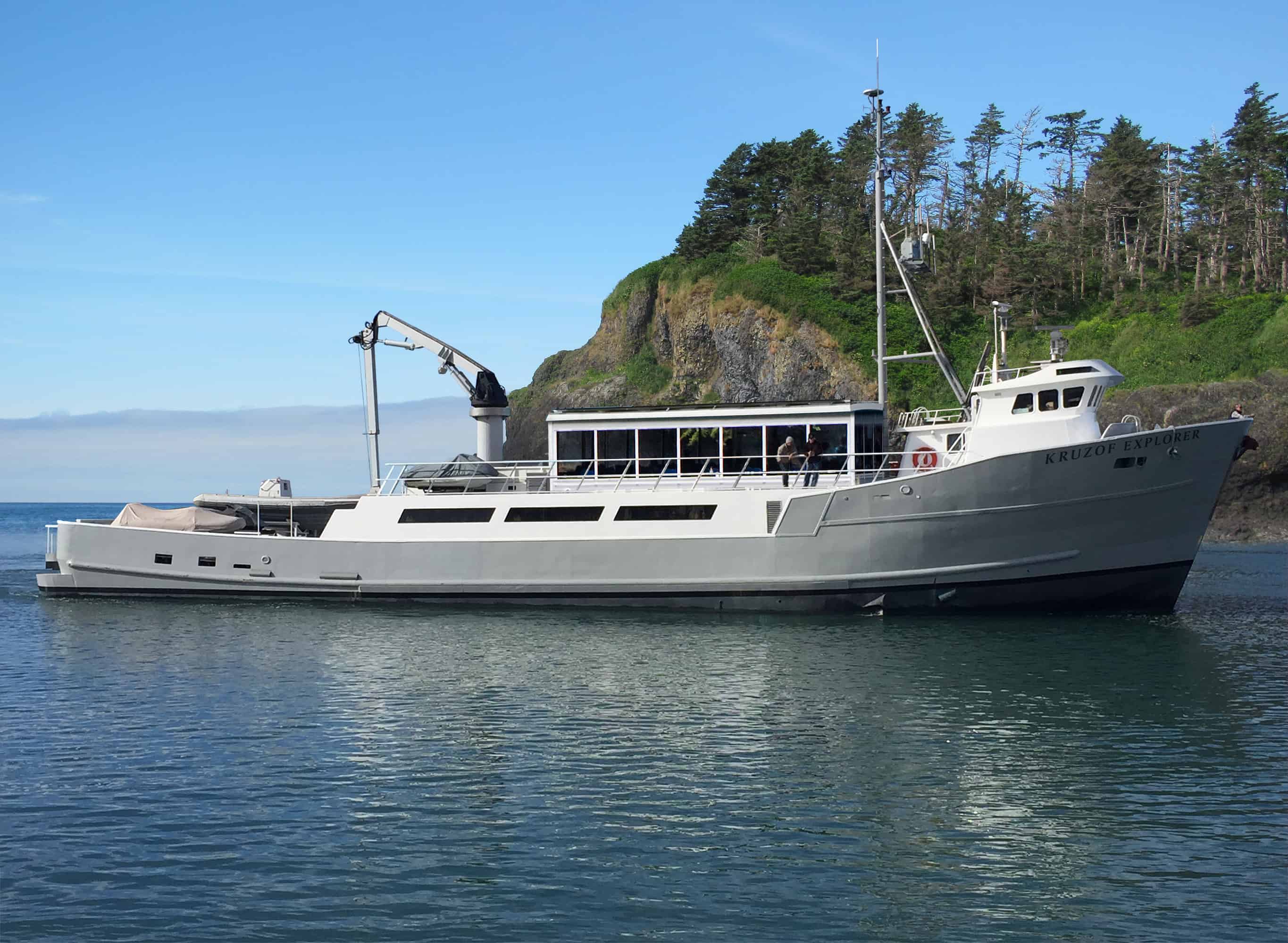 Former Bering Sea Crab Boat Turns Into an Expedition Cruise Ship