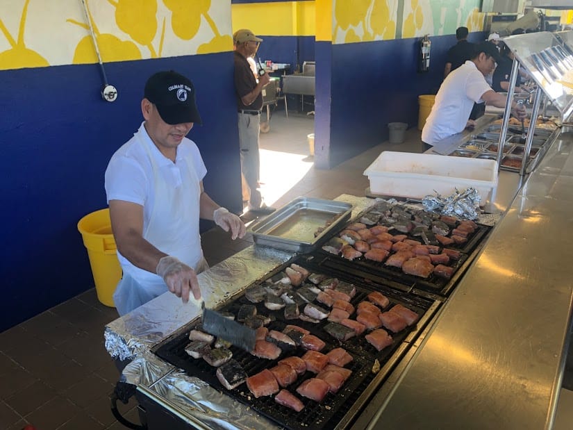 half moon cay bbq plate