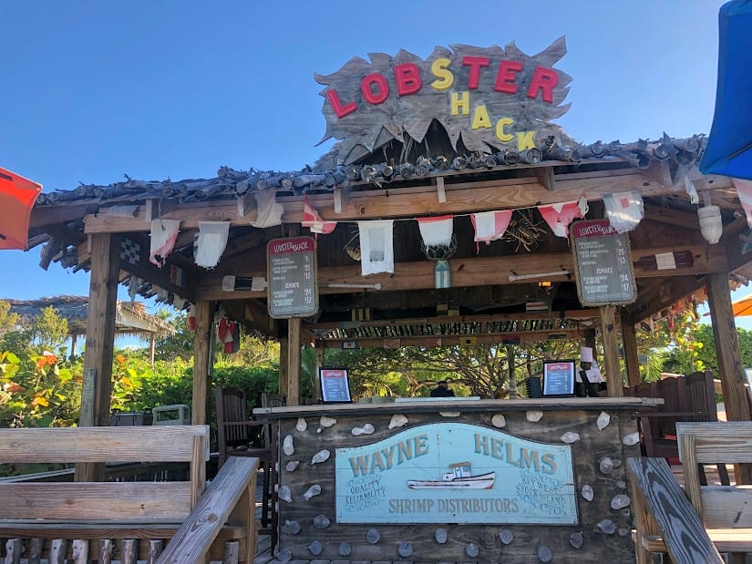 half moon cay lobster shack