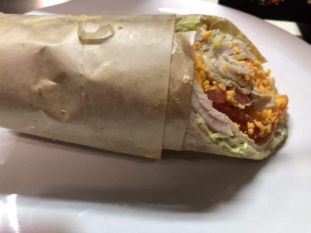 turkey wrap carnival deli