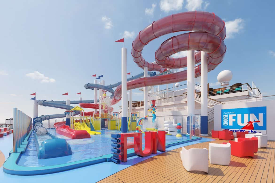 Carnival WaterWorks - Cruise Ship Waterpark