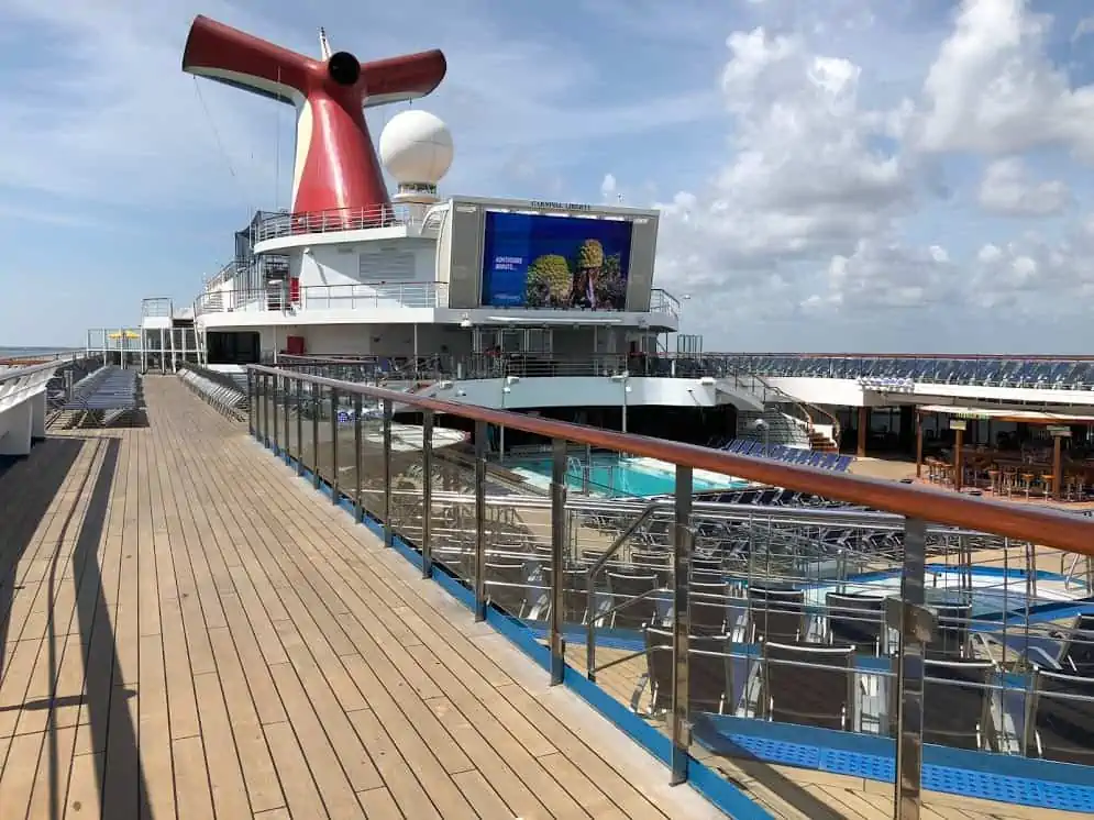 carnival liberty deck