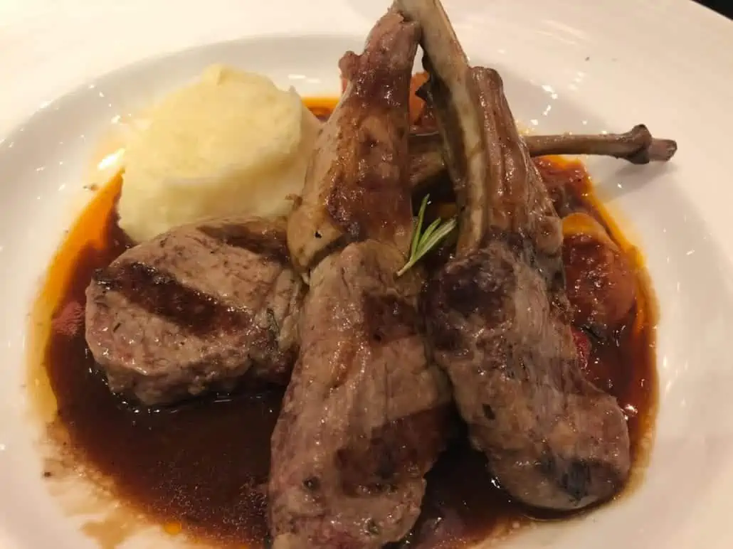 lamb chops carnival cruise line