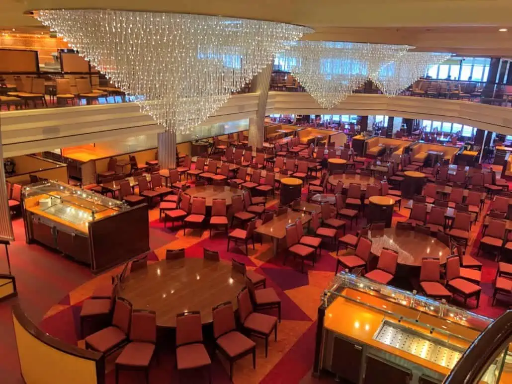 Carnival Breeze Main Dining Room Food