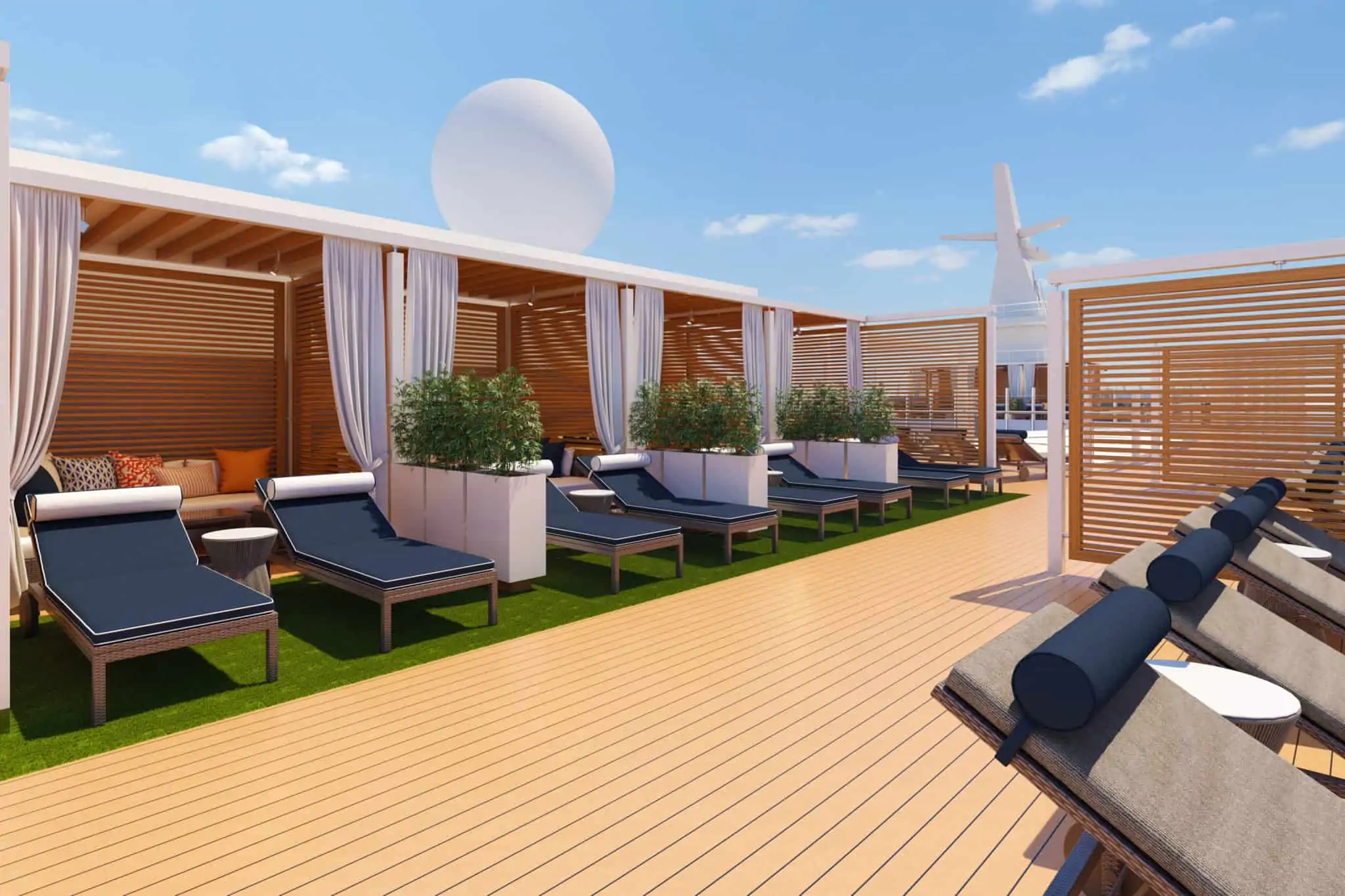 The Carnival Mardi Gras Cruise Ship Will Have Premium Suites That Feel Like  a Private Retreat