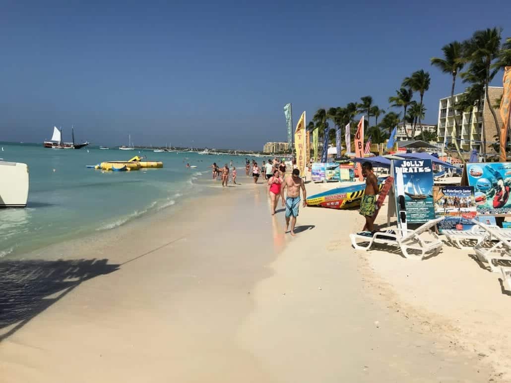 Eagle Beach in Aruba