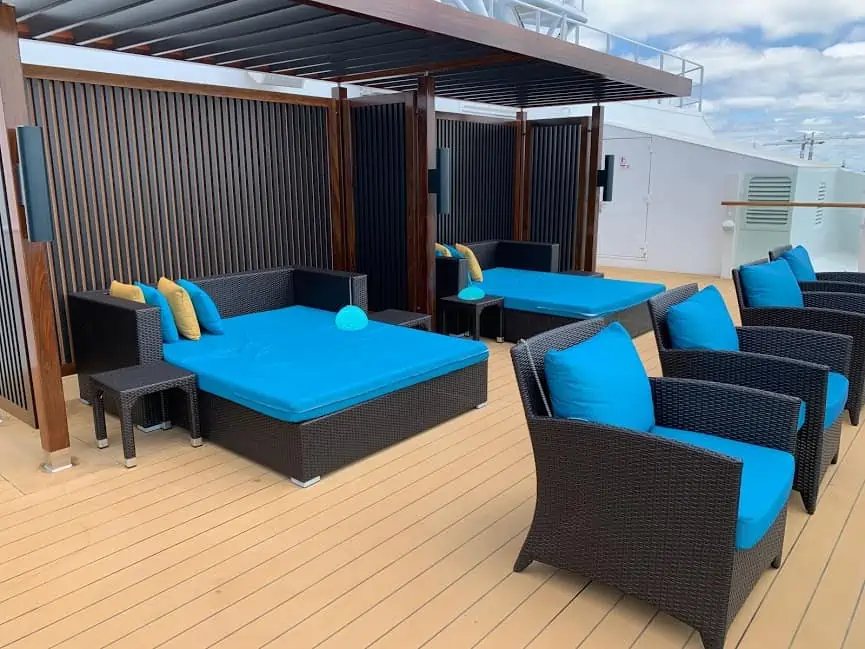 Carnival Sunrise Serenity deck