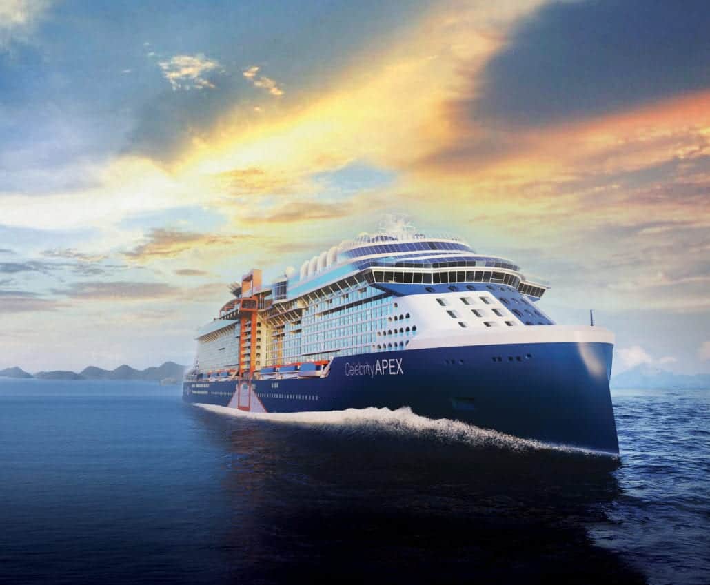 celebrity apex sailing