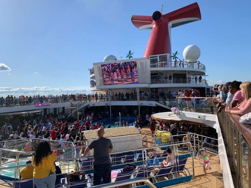 Carnival Sunrise sail away