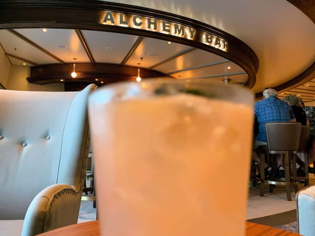 Carnival Cruise Line alchemy bar